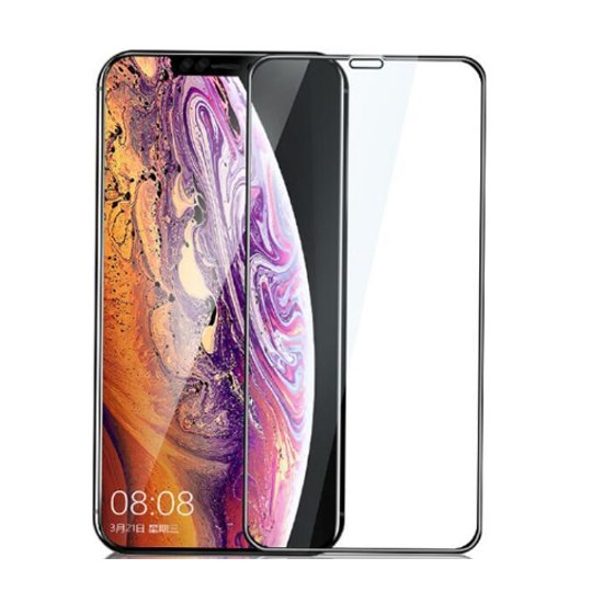 მობილურის დამცავი მინა Glass Pro+ Full Screen Tempered Glass 111D Apple iPhone 11 - ბიგმარტი