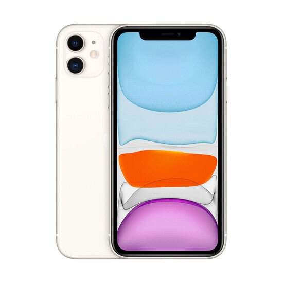 მობილური ტელეფონი Apple iPhone 11 2020 Single Sim 128GB white - ბიგმარტი