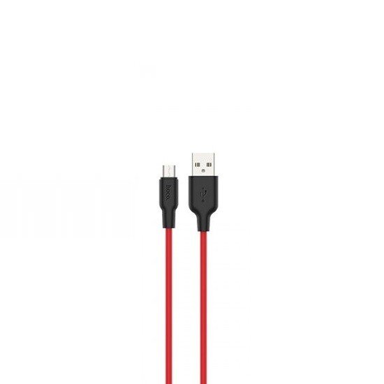 კაბელი Hoco Silicone charging cable Micro X21 - ბიგმარტი