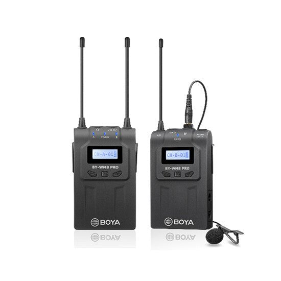 უკაბელო მიკროფონი BOYA BY-WM8 PRO-K1 UHF Wireless microphone - ბიგმარტი