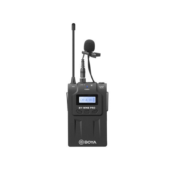 უკაბელო მიკროფონი BOYA BY-WM8 PRO-K1 UHF Wireless microphone - ბიგმარტი