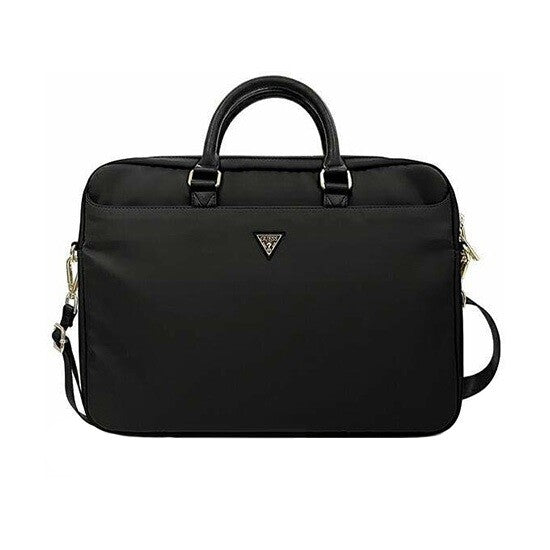 ლეპტოპის ჩანთა Guess Nylon Computer Bag with Metal Triangle Logo GUCB15NTML