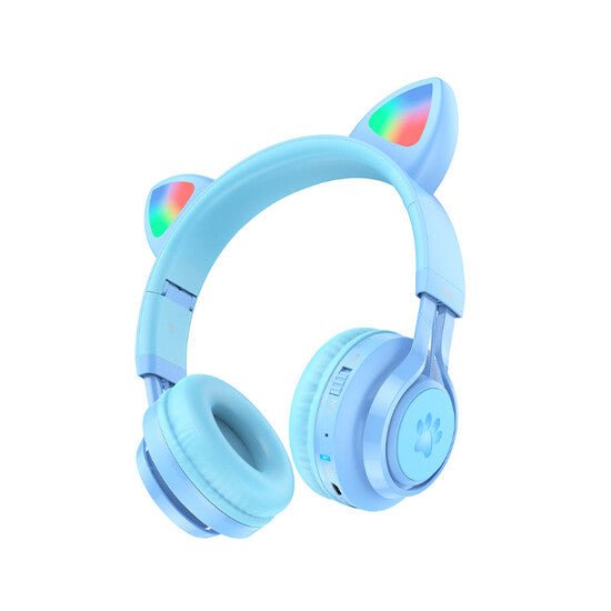 ყურსასმენი Hoco Cat Ear Kids Bluetooth Headphones W39 - ბიგმარტი