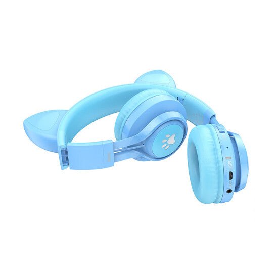 ყურსასმენი Hoco Cat Ear Kids Bluetooth Headphones W39 - ბიგმარტი