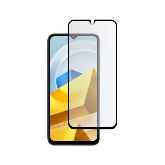 მობილურის დამცავი მინა Glass Pro+ Full Screen Tempered Glass 111D Xiaomi Poco M5 - ბიგმარტი