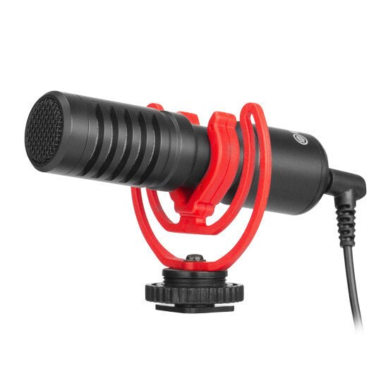 კამერის მიკროფონი BOYA BY-MM1+ Super-cardioid Condenser Shotgun Microphone - ბიგმარტი