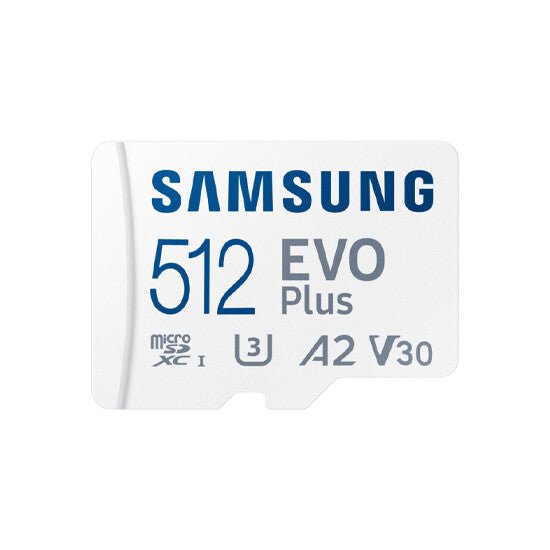 მეხსიერის ბარათი Samsung EVO Plus A2 V30 microSDXC UHS-I 512GB сlass10 - ბიგმარტი