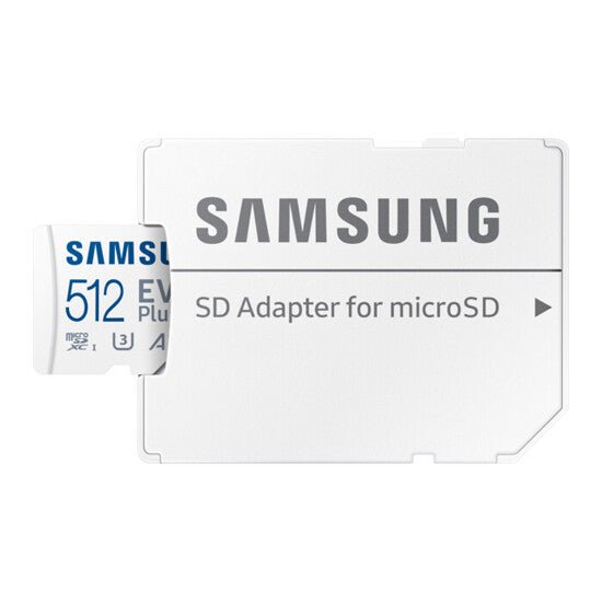 მეხსიერის ბარათი Samsung EVO Plus A2 V30 microSDXC UHS-I 512GB сlass10 - ბიგმარტი