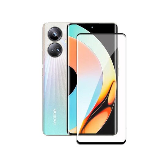 მობილურის დამცავი მინა Glass Pro+ Full Screen Tempered Glass 111D Realme 10 Pro+ 3D - ბიგმარტი