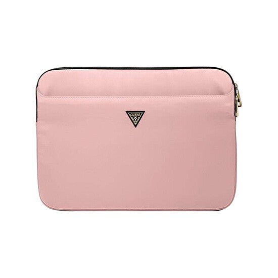 ლეპტოპის ჩანთა Guess Nylon Computer Sleeve with Metal Triangle Logo GUCS13NTML - ბიგმარტი