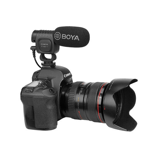 კამერის მიკროფონი BOYA BY-BM3011 Compact Shotgun Microphone - ბიგმარტი