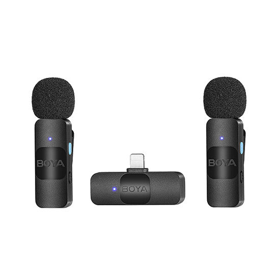 უკაბელო მიკროფონი Boya BY-V2 Ultracompact 2.4GHz Wireless Microphone System