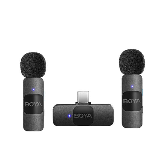 უკაბელო მიკროფონი Boya BY-V20 Ultracompact 2.4GHz Wireless Microphone System