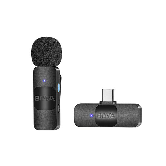 უკაბელო მიკროფონი Boya BY-V10 Ultracompact 2.4GHz Wireless Microphone System