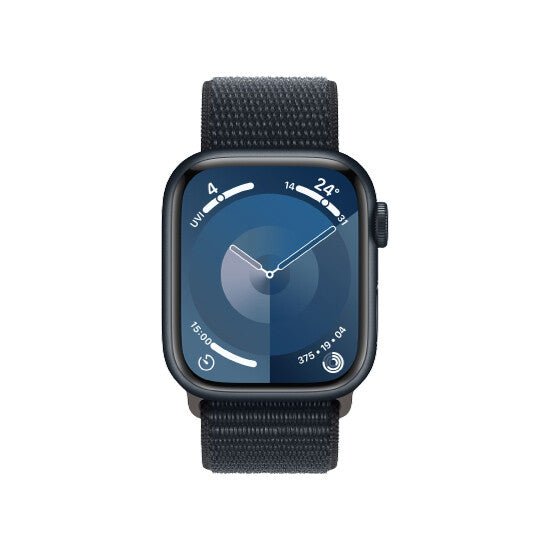 სმარტ საათი Apple Watch Series 9 GPS 41mm Midnight Aluminum Case With Midnight Sport Loop MR8Y3 - ბიგმარტი