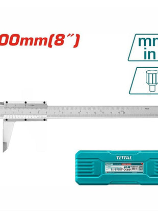 ციფრული შტანგენფარგალი 0÷200მმ TOTAL TMT312001 - ბიგმარტი
