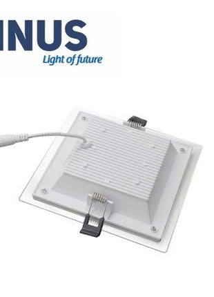 LINUS LED Glass Down Light (Square) 12w 6500K - ბიგმარტი