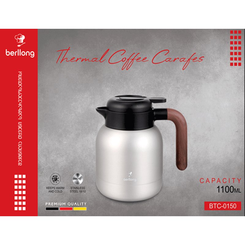 თერმოსი BERLLONG BTC-0150 (1100 ML) - ბიგმარტი