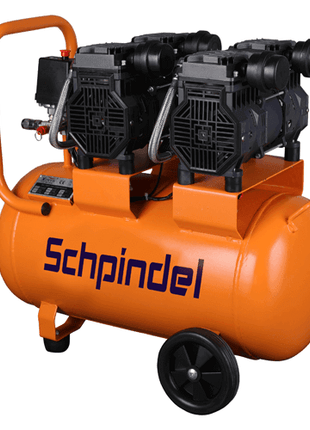 Schpindel ჰაერის კომპრესორი ზეთის გარეშე 50L 1350w