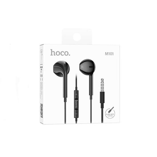 ყურსასმენი Hoco Max Crystal Grace Wire Controlled Earphones With Mic M101