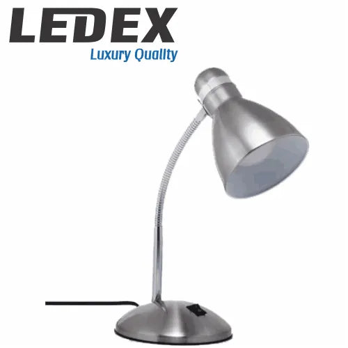 LEDEX-72148 მაგიდის სანათი Moard ვერცხლისფერი