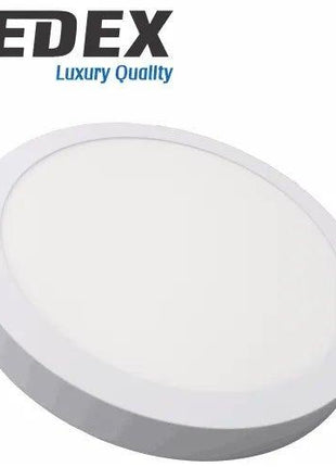 LEDEX LED Slim Panel Light Surface (Round) 24w 6500K - ბიგმარტი