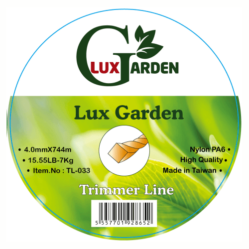 Lux Garden TL-034 ტრიმერის ძუა4.0mmX744m,square twist - ბიგმარტი