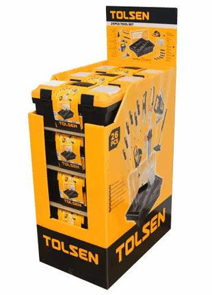 TOLSEN TOL1174-85360 ხელსაწყოების ნაკრები 26ც-იანი
