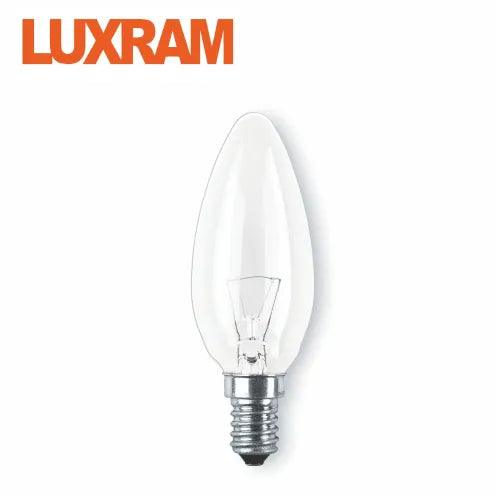 LUXRAM L6-5158 ნათურა ვარვარა ჭაღი გამჭვირვალე E14 240V-60W - ბიგმარტი