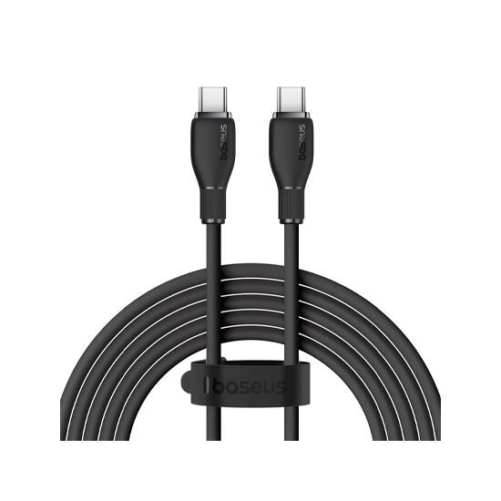 კაბელი Baseus Pudding Series Fast Charging Cable Type-C to Type-C 100W 1.2m P10355702111-00