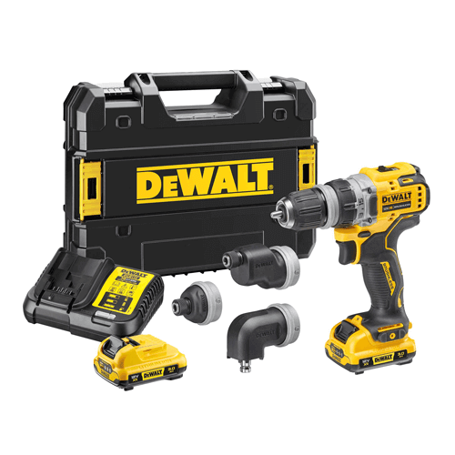 Dewalt - DCD703L2T-QW ელ.სახრახნისი მრავალფუნქციური 12V;2 x 3Ah - ბიგმარტი