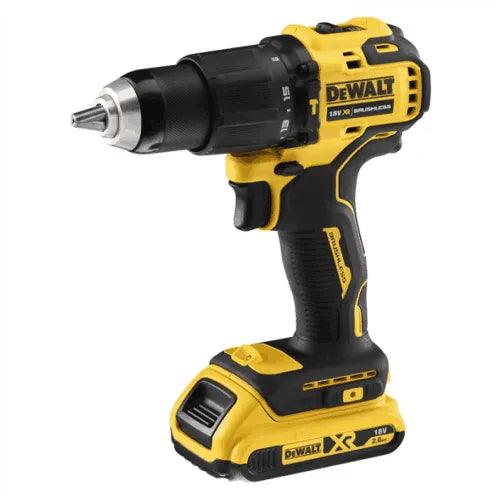 Dewalt DCD709S2T-QW ელ.სახრახნისი ჩაქუჩით 18V 1.5Ah Kit - ბიგმარტი