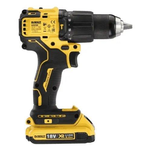 Dewalt DCD709S2T-QW ელ.სახრახნისი ჩაქუჩით 18V 1.5Ah Kit - ბიგმარტი