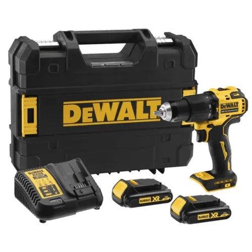 Dewalt DCD709S2T-QW ელ.სახრახნისი ჩაქუჩით 18V 1.5Ah Kit - ბიგმარტი