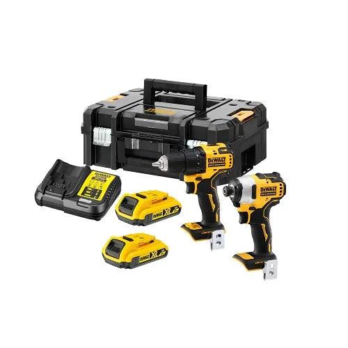 Dewalt DCK2061D2T-QW ელ-სახრახნისის 2ც-იანი ნაკრებით 2Ah ელემენტებით - ბიგმარტი