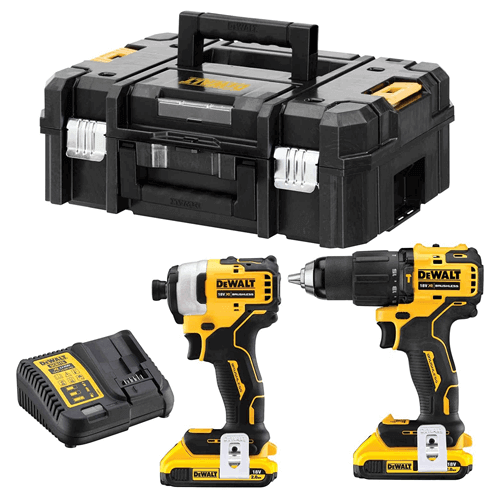 DEWALT DCK2062D2T-QW ელ.ხრახნმჭერის ნაკრები 2ც-იანი XR 18V - ბიგმარტი