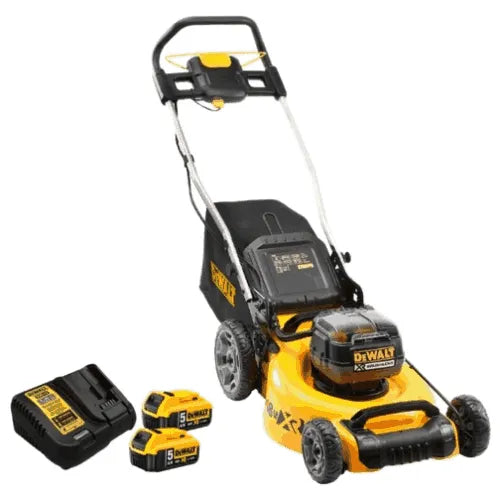 Dewalt DCMW564P2-QW გაზონის საკრეჭი ელემენტზე 2x18V