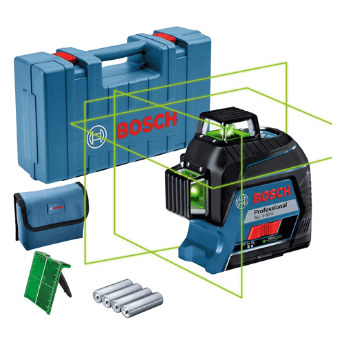 BOSCH ლაზერული თარაზო GLL 3-80 G - ბიგმარტი