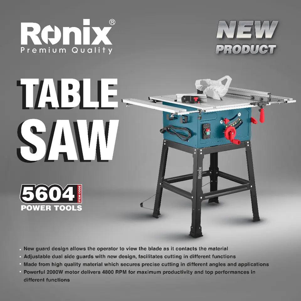 მაგიდის ხერხი Ronix 5604 2000w 250mm - ბიგმარტი