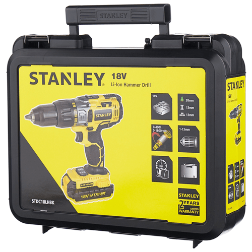 STANLEY STDC18LHBK-RU ელ.სახრახნისი 18V - ბიგმარტი