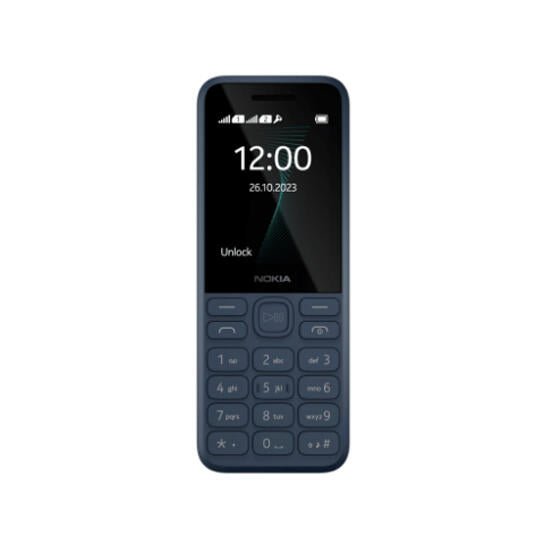 მობილური ტელეფონი Nokia 130 Dual Sim Dark Blue 2023 - ბიგმარტი