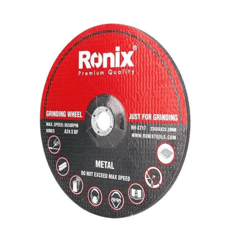 ფოლადის სახეხი დისკი Ronix RH-3717, 230*6.0 მმ - ბიგმარტი