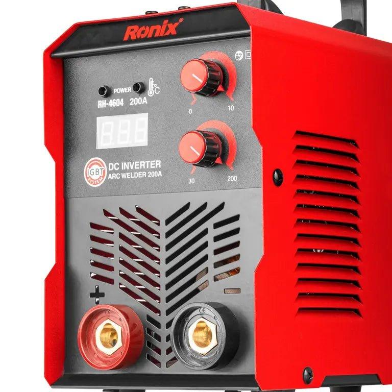 შედუღების აპარატი Ronix RH-4604, 200A, 9.5 KVA - ბიგმარტი