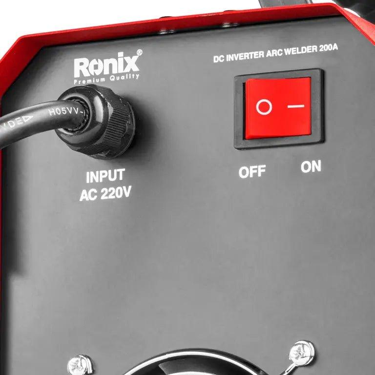 შედუღების აპარატი Ronix RH-4604, 200A, 9.5 KVA - ბიგმარტი