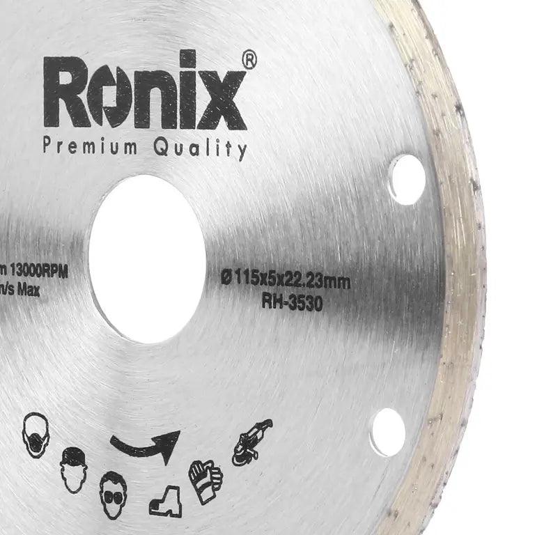 კერამიკული ფილის საჭრელი დისკი Ronix RH-3530, 115მმ - ბიგმარტი