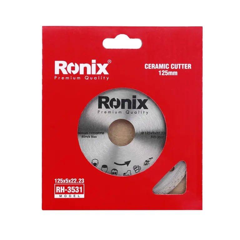 კერამიკული ფილის საჭრელი დისკი Ronix RH-3531, 125მმ - ბიგმარტი