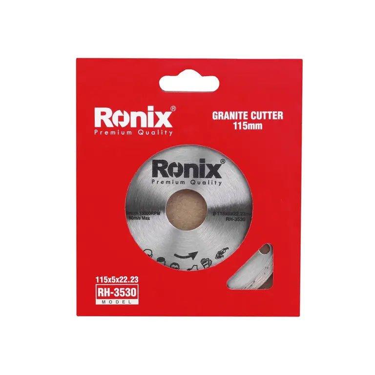 კერამიკული ფილის საჭრელი დისკი Ronix RH-3530, 115მმ - ბიგმარტი