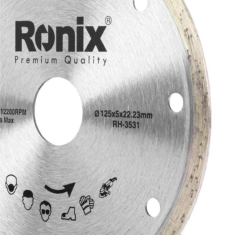 კერამიკული ფილის საჭრელი დისკი Ronix RH-3531, 125მმ - ბიგმარტი