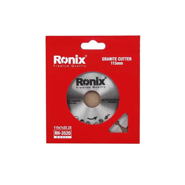 მარმარილოს და გრანიტის საჭრელი დისკი Ronix RH-3520, 115მმ - ბიგმარტი