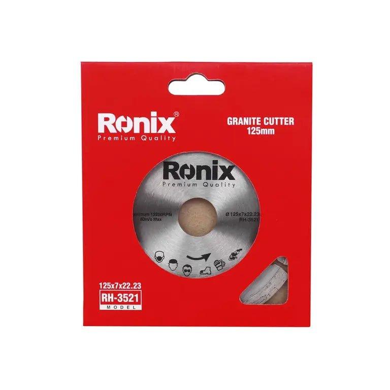 მარმარილოს და გრანიტის საჭრელი დისკი Ronix RH-3521, 125მმ - ბიგმარტი